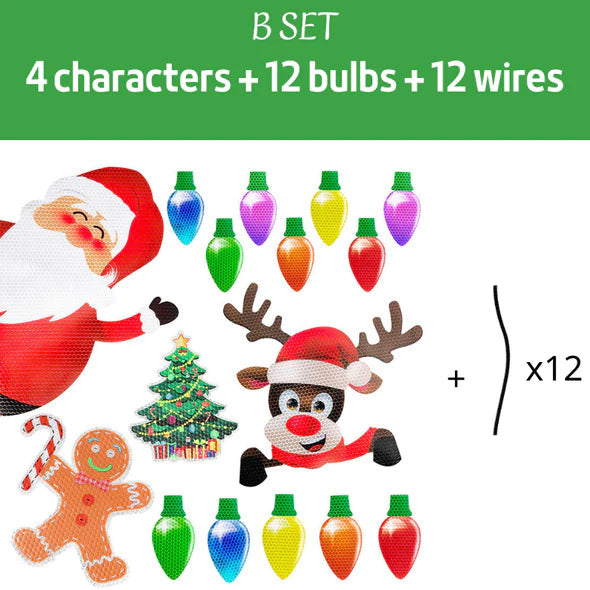 CozyCazza™ Christmas Car Reflective Decorations