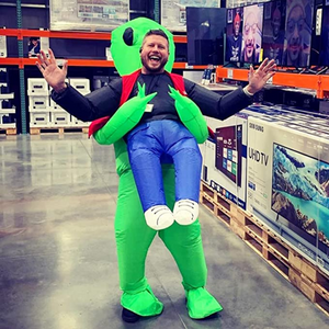 CozyCazza™ Inflatable Alien Costume