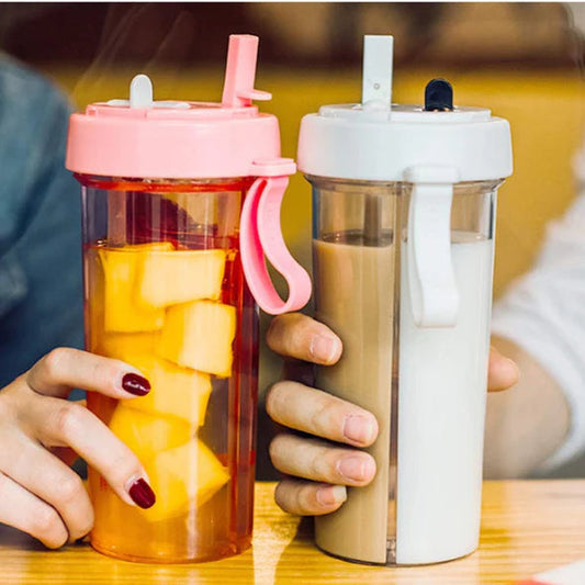 CozyCazza™ Dual Drink Water Bottle