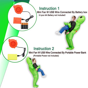 CozyCazza™ Inflatable Alien Costume