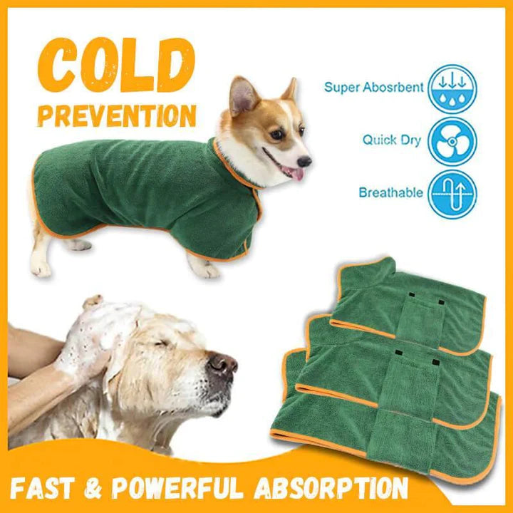 CozyCazza™ Pet Bathrobe