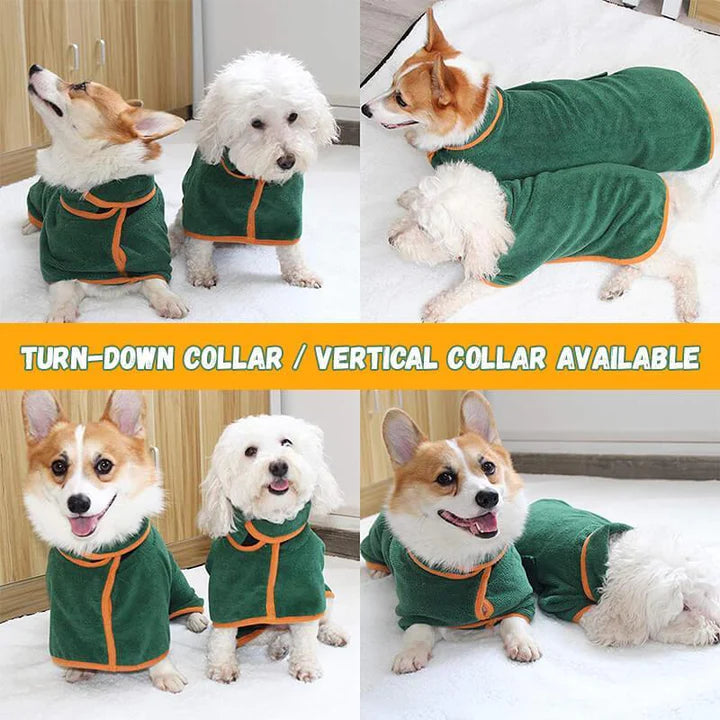 CozyCazza™ Pet Bathrobe