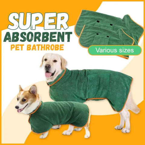 CozyCazza™ Pet Bathrobe