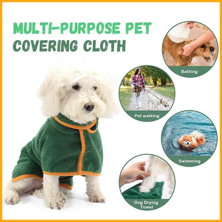 CozyCazza™ Pet Bathrobe