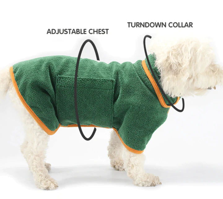 CozyCazza™ Pet Bathrobe