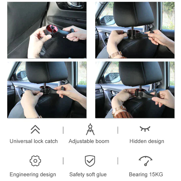 CozyCazza™ 2-in-1 Car Hook