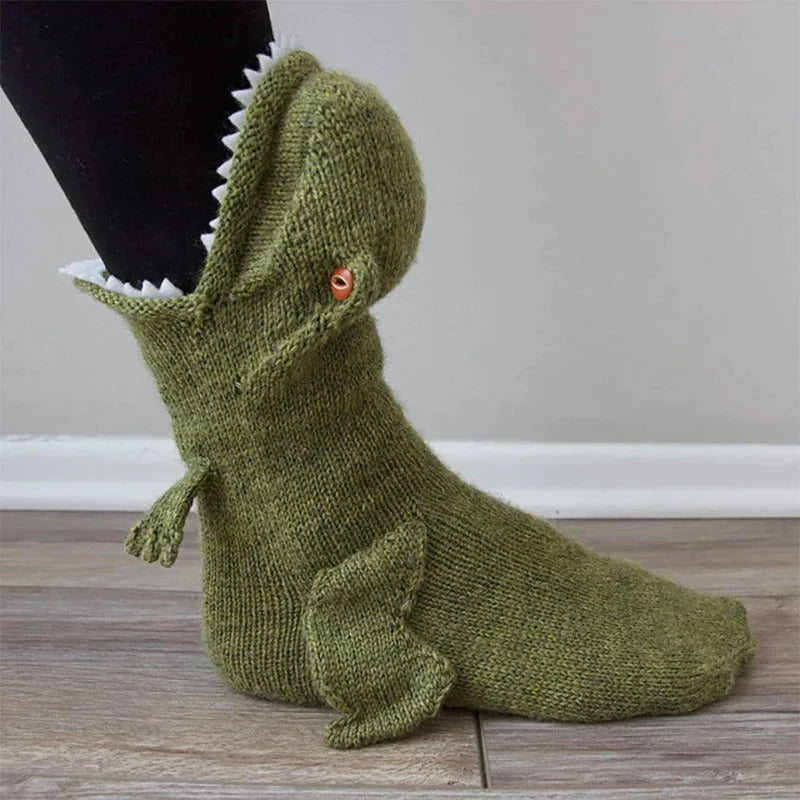 CozyCazza™ Dino Knitted Socks