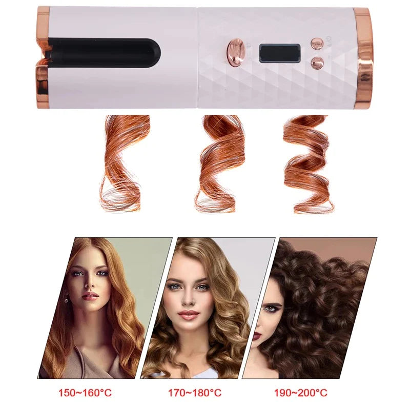 CozyCazza™ Cordless Hair Curler