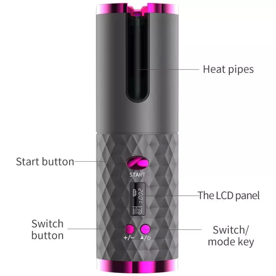 CozyCazza™ Cordless Hair Curler