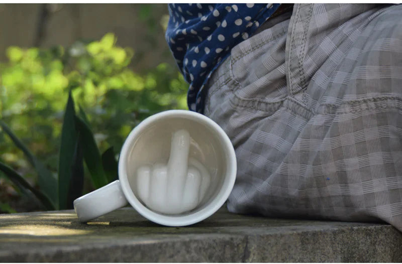 CozyCazza™ Middle Finger Mug