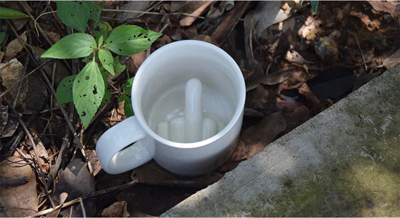CozyCazza™ Middle Finger Mug