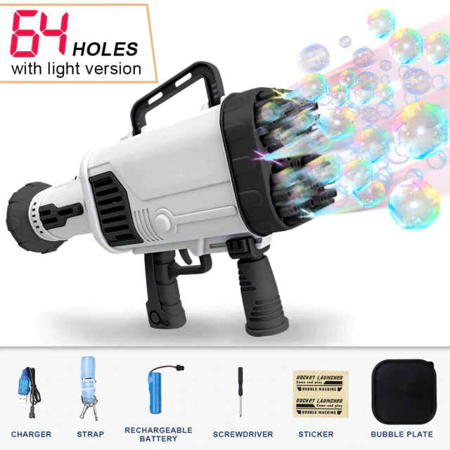 Rocket Bubble Launcher