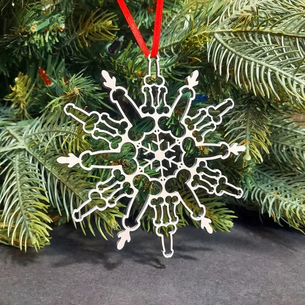 CozyCazza™ Weiner Snowflake Ornament