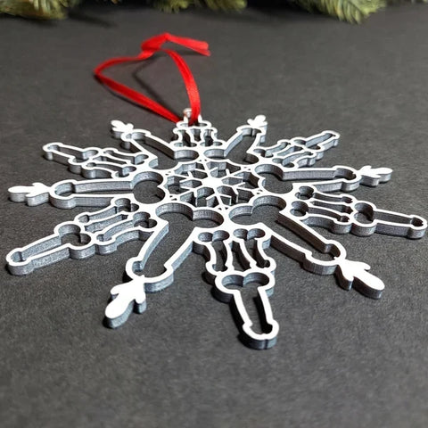 CozyCazza™ Weiner Snowflake Ornament